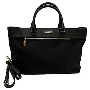 NWOT Michael Kors Black Colgate Large East/West Tote